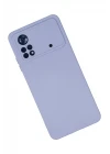Xiaomi Poco X4 Pro 5G Kılıf Nano içi Kadife Silikon - Lila