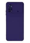 Xiaomi Poco X4 Pro 5G Kılıf Nano içi Kadife Silikon - Mor