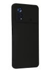 Xiaomi Poco X4 Pro 5G Kılıf Nano içi Kadife Silikon - Siyah