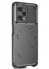 Xiaomi Poco X5 5G Kılıf Auto Focus Karbon Kapak - Siyah