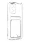 Xiaomi Poco X5 5G Kılıf Kart Şeffaf Silikon - Şeffaf