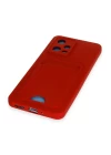 Xiaomi Poco X5 5G Kılıf Kelvin Kartvizitli Silikon - Kırmızı