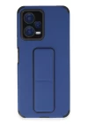 Xiaomi Poco X5 5G Kılıf Mega Standlı Silikon - Mavi