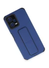 Xiaomi Poco X5 5G Kılıf Mega Standlı Silikon - Mavi