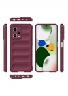 Xiaomi Poco X5 5G Kılıf Optimum Silikon - Bordo