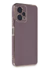 Xiaomi Poco X5 5G Kılıf Volet Silikon - Mor