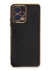Xiaomi Poco X5 5G Kılıf Volet Silikon - Siyah