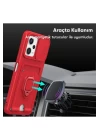 Xiaomi Poco X5 5G Kılıf Zuma Kartvizitli Yüzüklü Silikon - Lacivert