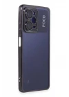 Xiaomi Poco X5 Pro 5G Kılıf Lensli Silikon - Mor