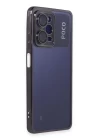 Xiaomi Poco X5 Pro 5G Kılıf Razer Lensli Silikon - Mor