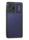 Xiaomi Poco X5 Pro 5G Kılıf Razer Lensli Silikon - Yeşil