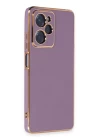 Xiaomi Poco X5 Pro 5G Kılıf Volet Silikon - Mor