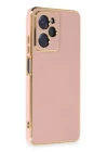 Xiaomi Poco X5 Pro 5G Kılıf Volet Silikon - Pembe