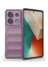 Xiaomi Poco X6 Kılıf Optimum Silikon - Mor