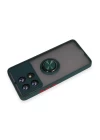 Xiaomi Poco X6 Pro Kılıf Montreal Yüzüklü Silikon Kapak - Yeşil