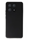 Xiaomi Poco X6 Pro Kılıf Nano içi Kadife Silikon - Siyah
