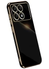 Xiaomi Poco X6 Pro Kılıf Volet Silikon - Siyah