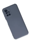 Xiaomi Redmi 10 2022 Kılıf Nano içi Kadife Silikon - Gri