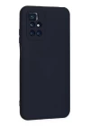 Xiaomi Redmi 10 2022 Kılıf Nano içi Kadife Silikon - Lacivert