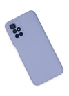 Xiaomi Redmi 10 2022 Kılıf Nano içi Kadife Silikon - Lila
