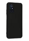 Xiaomi Redmi 10 2022 Kılıf Nano içi Kadife Silikon - Siyah