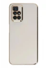 Xiaomi Redmi 10 2022 Kılıf Volet Silikon - Beyaz