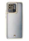 Xiaomi Redmi 10C Kılıf Liva Lens Silikon - Beyaz