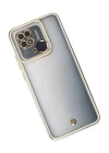 Xiaomi Redmi 10C Kılıf Liva Lens Silikon - Beyaz