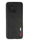 Xiaomi Redmi 10C Kılıf Loop Deri Silikon - Siyah