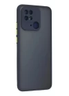 Xiaomi Redmi 10C Kılıf Montreal Silikon Kapak - Lacivert