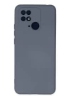 Xiaomi Redmi 10C Kılıf Nano içi Kadife Silikon - Gri