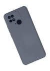 Xiaomi Redmi 10C Kılıf Nano içi Kadife Silikon - Gri