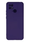Xiaomi Redmi 10C Kılıf Nano içi Kadife Silikon - Mor