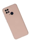 Xiaomi Redmi 10C Kılıf Nano içi Kadife Silikon - Pudra