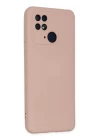 Xiaomi Redmi 10C Kılıf Nano içi Kadife Silikon - Pudra