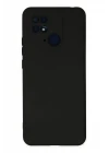 Xiaomi Redmi 10C Kılıf Nano içi Kadife Silikon - Siyah