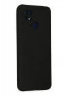 Xiaomi Redmi 10C Kılıf Nano içi Kadife Silikon - Siyah