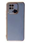 Xiaomi Redmi 10C Kılıf Volet Silikon - Mavi