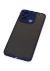 Xiaomi Redmi 12C Kılıf Montreal Silikon Kapak - Lacivert