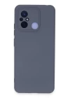 Xiaomi Redmi 12C Kılıf Nano içi Kadife Silikon - Gri