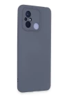 Xiaomi Redmi 12C Kılıf Nano içi Kadife Silikon - Gri