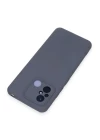 Xiaomi Redmi 12C Kılıf Nano içi Kadife Silikon - Gri