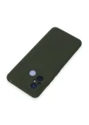 Xiaomi Redmi 12C Kılıf Nano içi Kadife Silikon - Koyu Yeşil