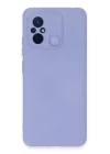 Xiaomi Redmi 12C Kılıf Nano içi Kadife Silikon - Lila