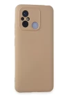 Xiaomi Redmi 12C Kılıf Nano içi Kadife Silikon - Pudra