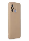 Xiaomi Redmi 12C Kılıf Nano içi Kadife Silikon - Pudra