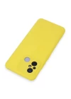 Xiaomi Redmi 12C Kılıf Nano içi Kadife Silikon - Sarı