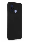 Xiaomi Redmi 12C Kılıf Nano içi Kadife Silikon - Siyah