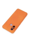 Xiaomi Redmi 12C Kılıf Nano içi Kadife Silikon - Turuncu