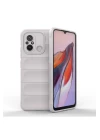 Xiaomi Redmi 12C Kılıf Optimum Silikon - Krem